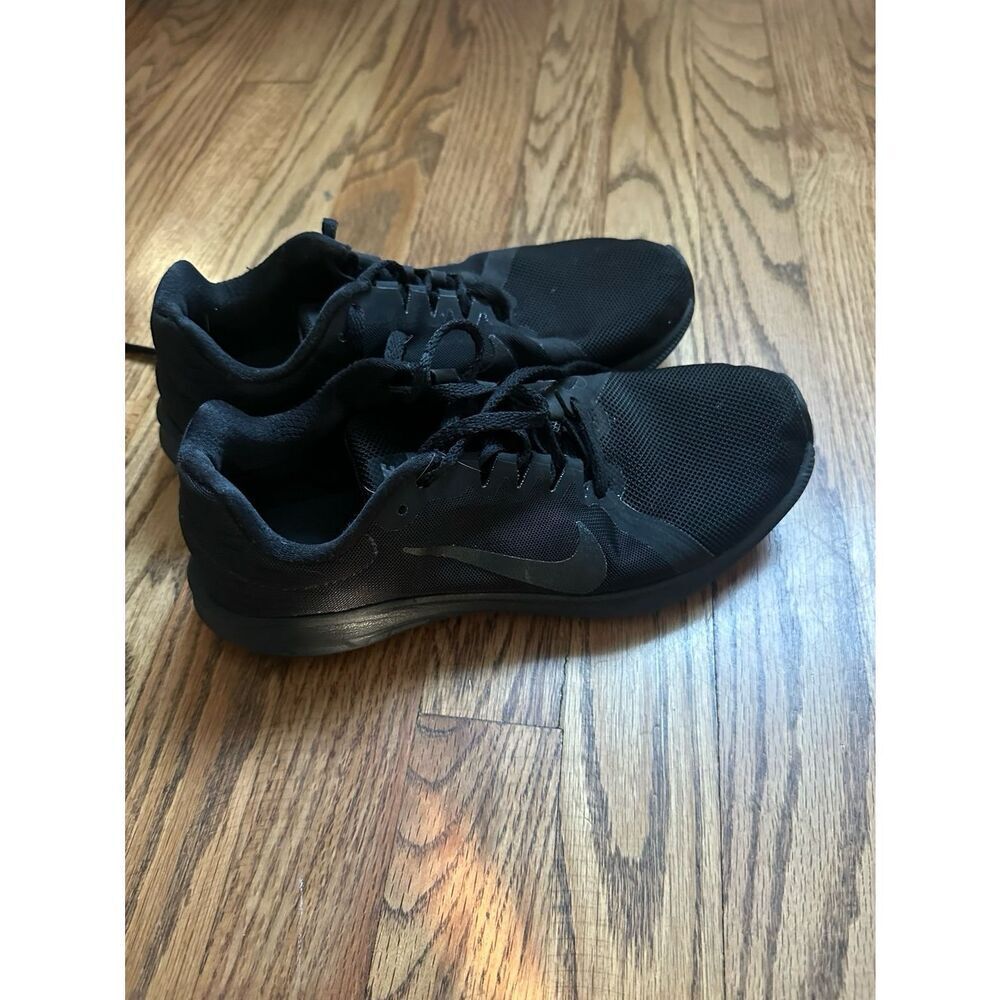 Nike Womens Downshifter 8 Running Shoes Black 908994-002 Size 7.5 Like New